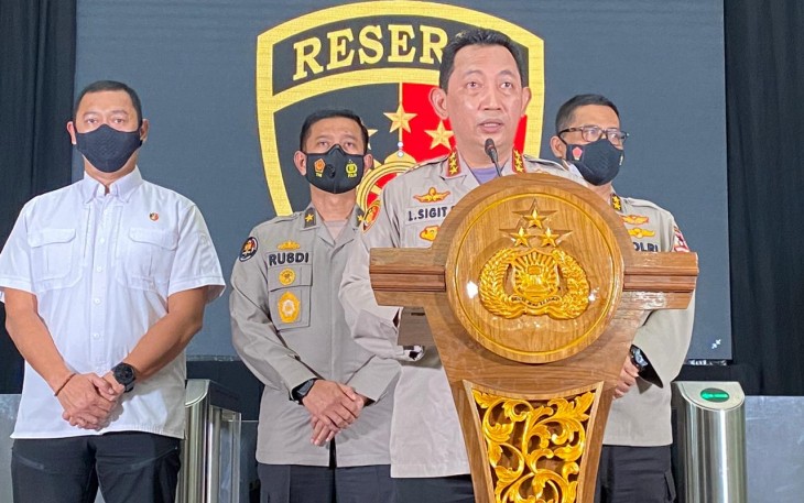 Kabareskrim Polri Komjen Listyo Sigit Prabowo