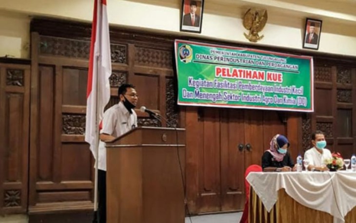 Kabid Industri Dinas Perindustrian dan Perdagangan Kabupaten Tulungagung Hendro Suseno ST 
