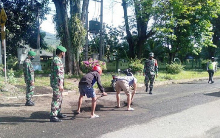 Gelar Operasi Yustisi Gabungan Puluhan Warga Pelanggar Prokes Terjaring 