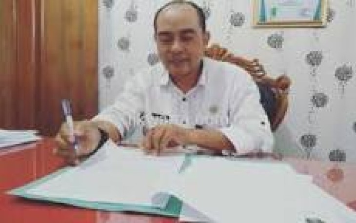 Kepala Disnaker Pemkab Blitar Haris Susianto (foto : Faisal NR / Klik Warta) 