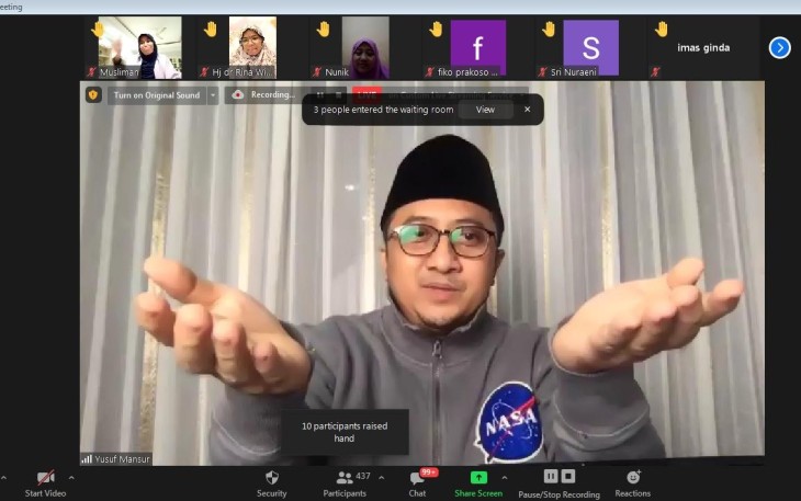 Mentadabburi Surat Saba Bersama KH Yusuf Mansur di MTYM