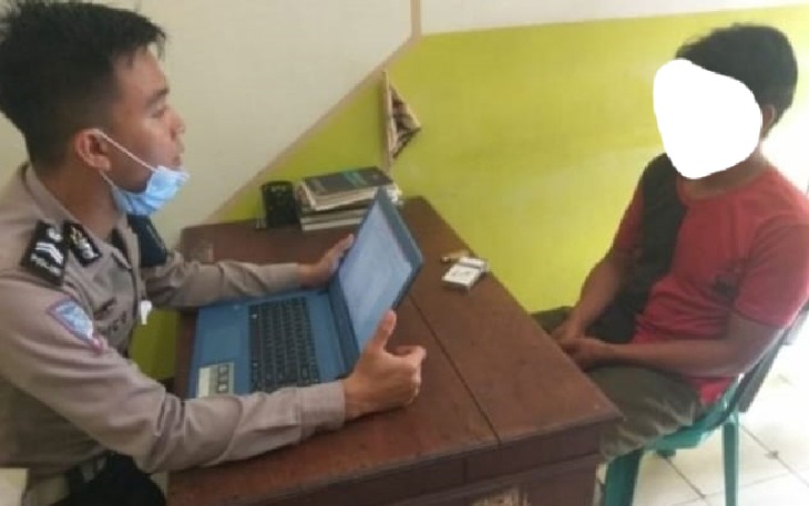 Terduga Pelaku Diamankan    