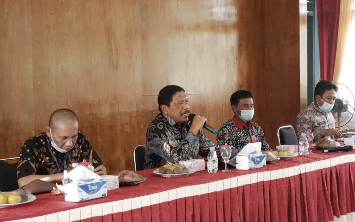 Bupati Bengkulu Utara Ir H Mian  Sosialisasikan Prioritas Penggunaan Dana Desa 2021