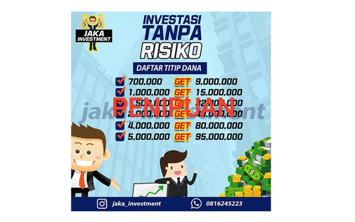 Salah Satu Investasi Bodong 