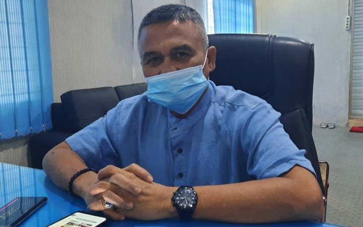 Kepala Dinas Kominfo H. Rahmat Hidayat Siregar, S.Sos MSi,