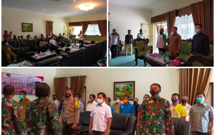Ini Permintaan Nizar ke Pengurus KONI Kabupaten Lingga