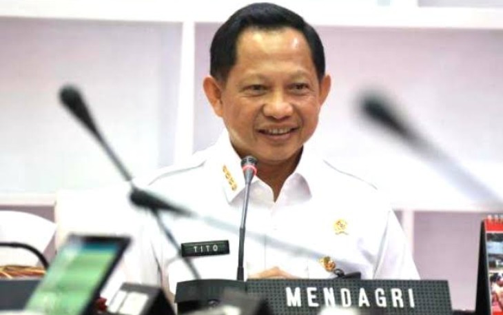 Menteri Dalam Negeri Sekaligus Mantan Kapolri Jenderal (Purn) Tito Karnavian