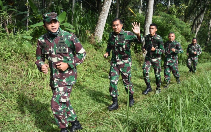 Prajurit Korem 073/Makutarama Laksanakan Kegiatan Lari Bersama