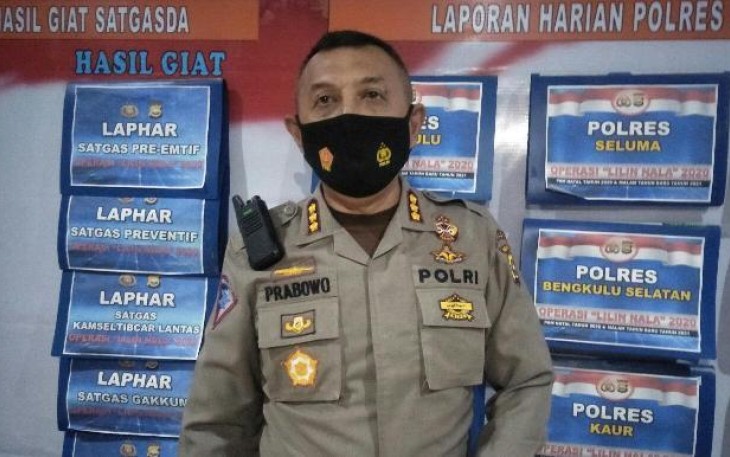 Direktur Lalu Lintas Polda Bengkulu Kombes Pol Prabowo Santoso SIK MH