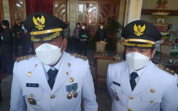 Ir H Mian dan Arie Septia Adinata SE MAp Bupati dan Wakil Bupati Bengkulu Utara