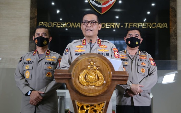Kadiv Humas Polri Pastikan Jakarta Lockdown 12-15 Februari Hoax 