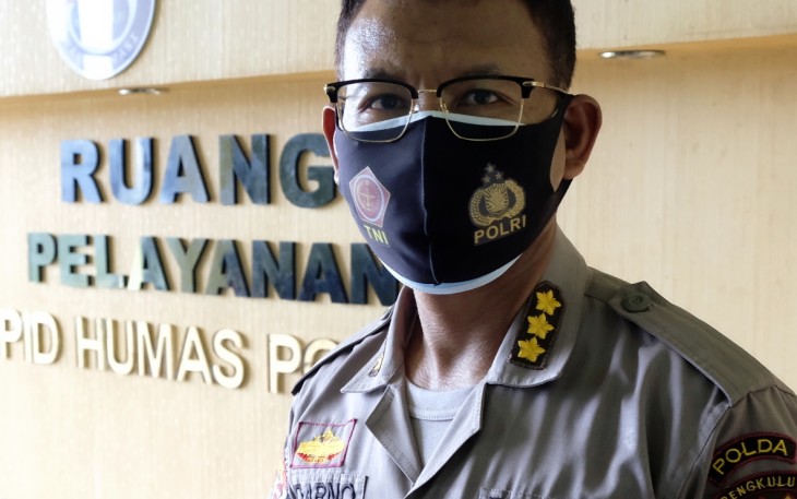 Kabid Humas Polda Bengkulu Kombespol Sudarno, S. Sos, MH 