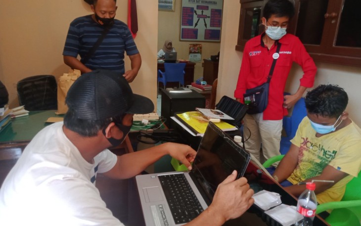 Terduga Pelaku Diamankan      