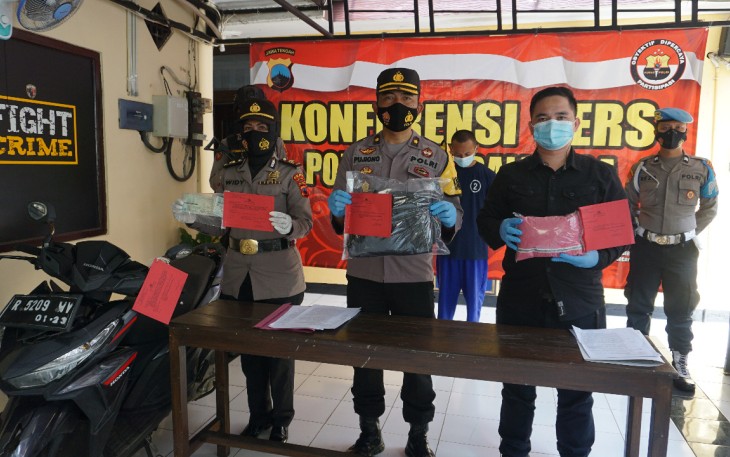 Kabag Ops Polres PurbaIingga Kompol Pujiono dalam keterangan pers di Mapolres