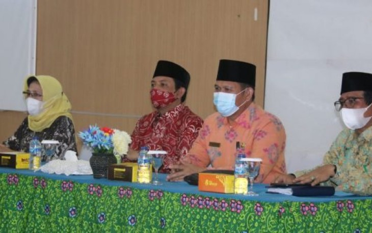 Wakil Walikota Bengkulu Dedy Wahyudi Saat Kunjungan ke Stikes Sapta Bakti Bengkulu