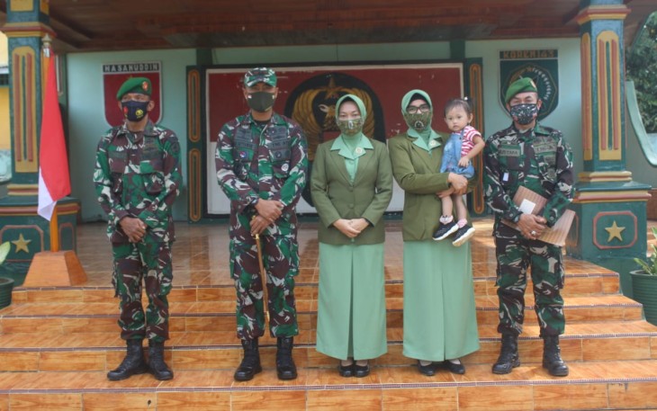 Dandim 1412/Kolaka Pimpin Sertijab Danramil 1412-07/Watubangga