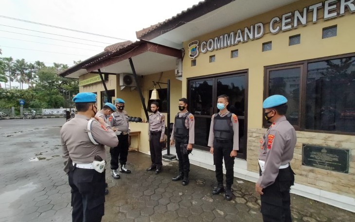 Bid Propam Polda Jawa Tengah melaksanakan kegiatan Gaktiblin dengan sasaran  perlengkapan data diri, gampol, sikap tampang , penyalahgunaan wewenang senpu, kelengkapan surat /akag kendaraan bermotor, penyalahgunaan Narkoba, dan penegakan protokol Kesehatan kepada personil Polres Pekalongan Kota.
