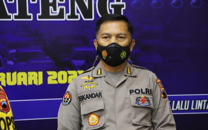 Kabid Humas Polda Jateng, Kombes Pol Iskandar,