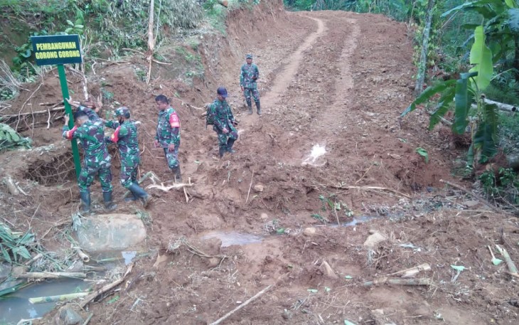Tentara Manunggal Membangun Desa (TMMD) Reguler ke-110 Kodim 0702/Purbalingga Tahun 2021 