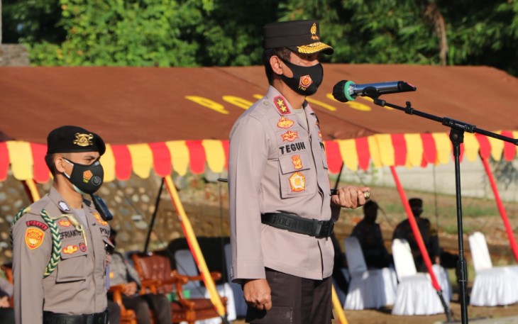 Kapolda Bengkulu Irjen Pol Drs Teguh Sarwono M Si
