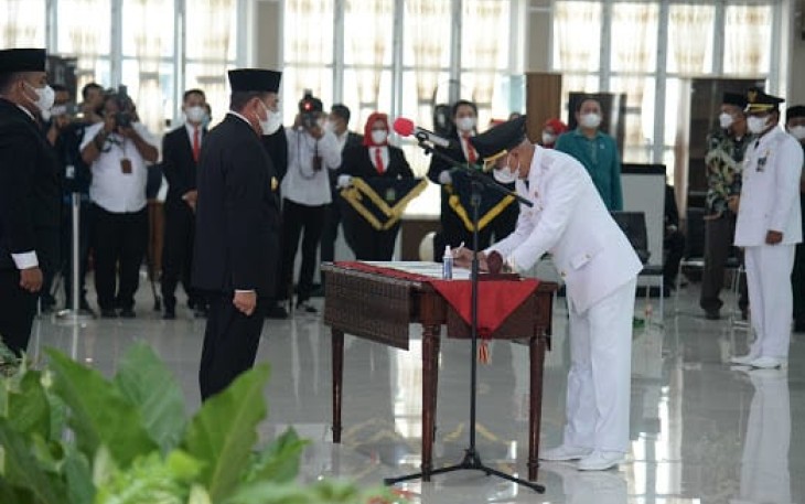 Bupati dan Wakil Bupati Terpilih Kabupaten Asahan Dilantik