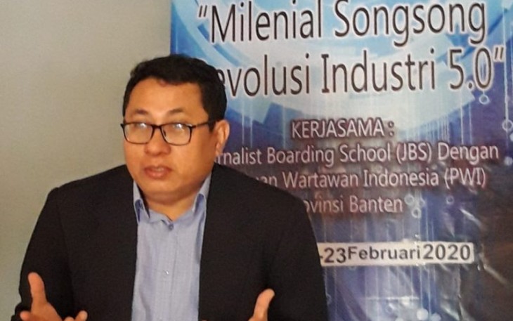 Ketua Umum  Serikat Media Siber Indonesia Firdaus