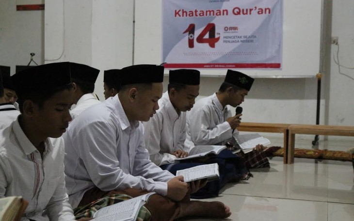 Khataman Quran di 14 Titik Pesantren dan Rumah Tahfidz Wilayah Cirebon