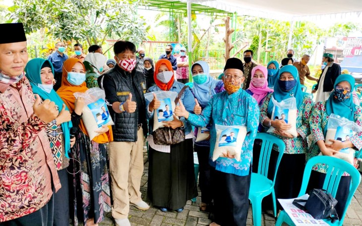 Buka Pintu Langit Demi AHY Pimpin Demokrat Agus Dono Gelar Baksos