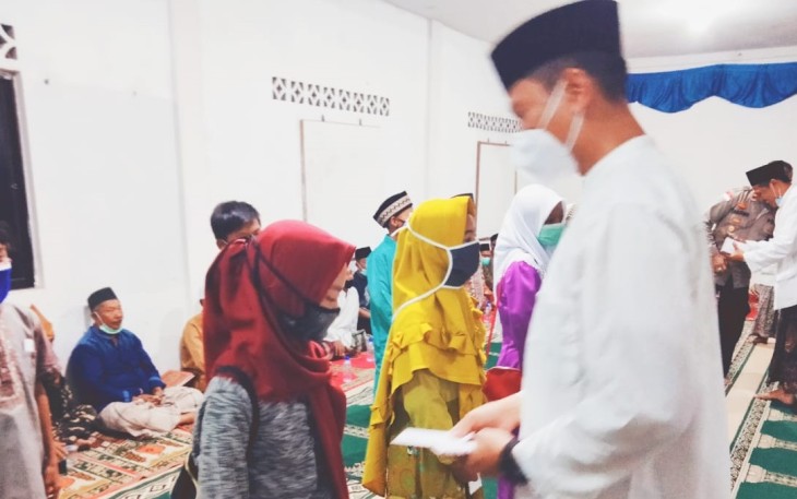 Kapolres Bintan Santuni Anak Yatim 