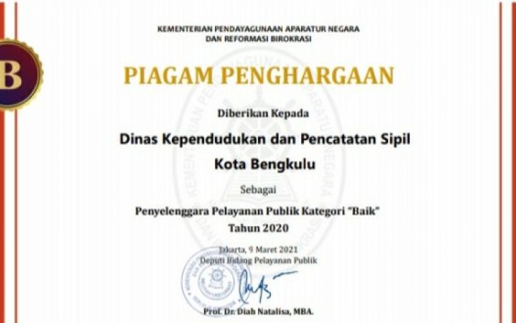 Piagam Penghargaan