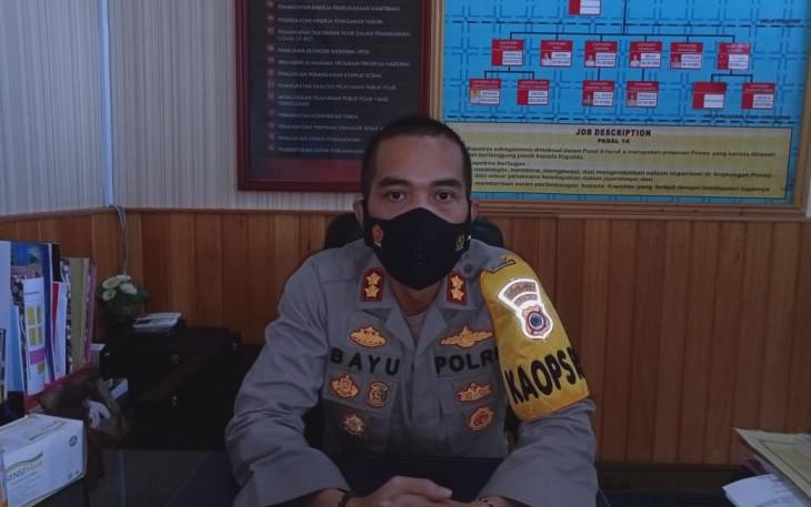 Kapolres SBB AKBP Bayu Tarida Butar Butar