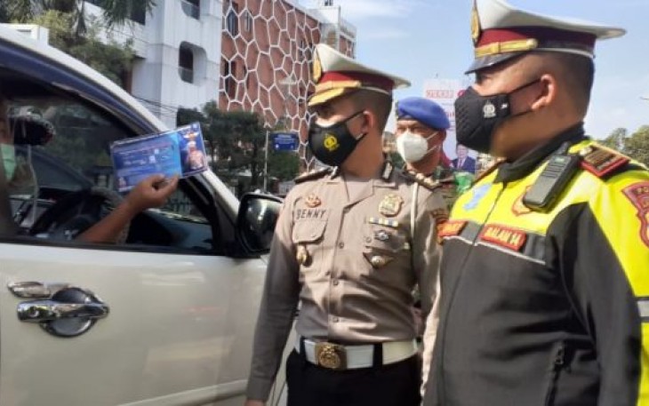 Ditlantas Polda Lampung Mulai Sosialisasikan E-TLE Pada Pengendara 