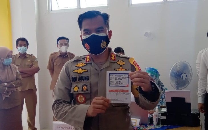 Polres Kaur Mulai Vaksinasi Tahap ke II 