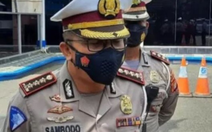 Direktur Lalu Lintas Polda Metro Jaya Kombes Pol Sambodo Purnomo Yogo