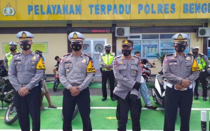 Polres Bengkulu Utara Amankan 15 Unit Motor