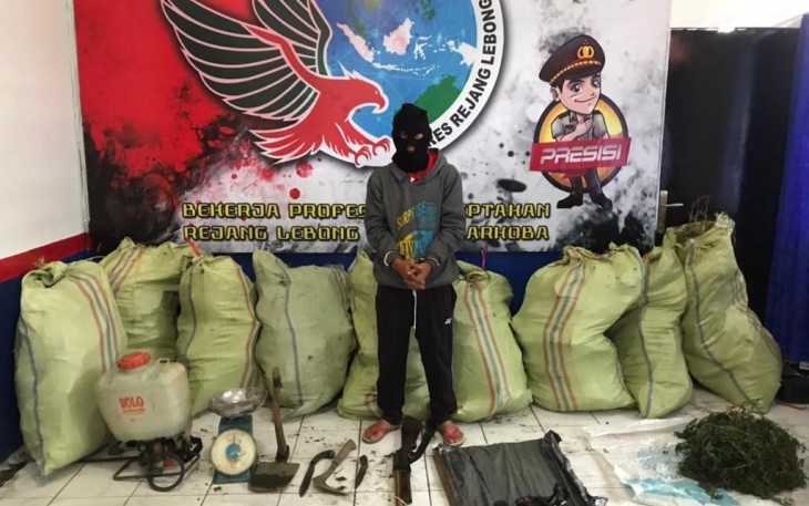 Terduga Pelaku dan Barang Bukti Diamankan  