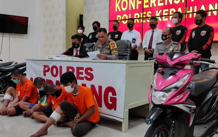 Polres Kepahiang Berhasil Amankan Pelaku Curanmor Asal Sumsel
