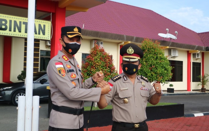 Polres Bintan Melaksanakan Korp Raport Kenaikan Pangkat Pengabdian