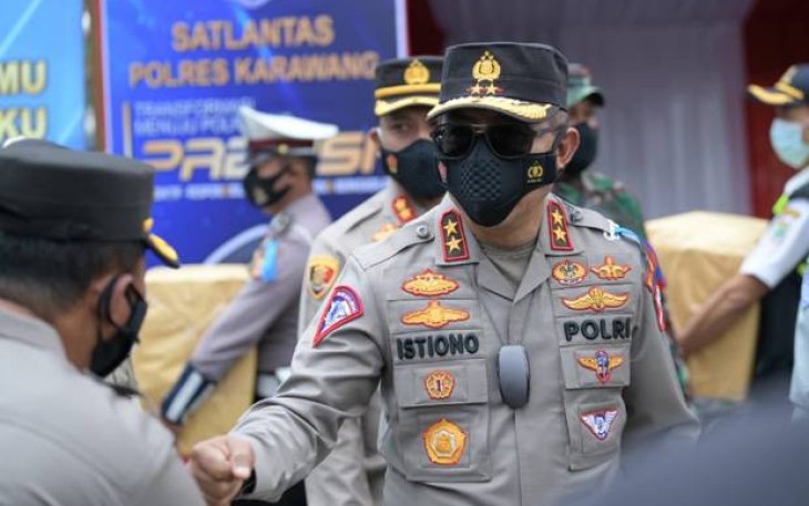 Kakorlantas Polri Irjen Pol Istiono