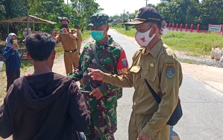 Koramil dan Polsek Menjalin Gelar Operasi Yustisi