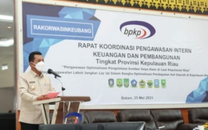 Gubernur Ansar Buka Rakor Pengawasan Intern Keuangan dan Pembangunan
