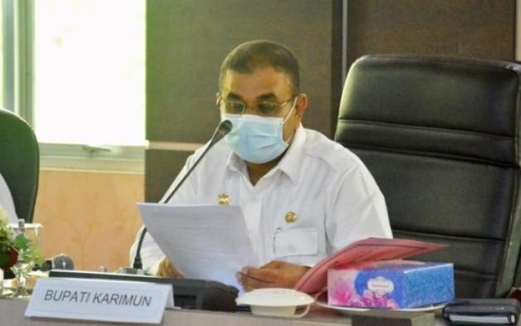 Bupati Karimun Minta Percepat Penanganan Kasus Covid-19