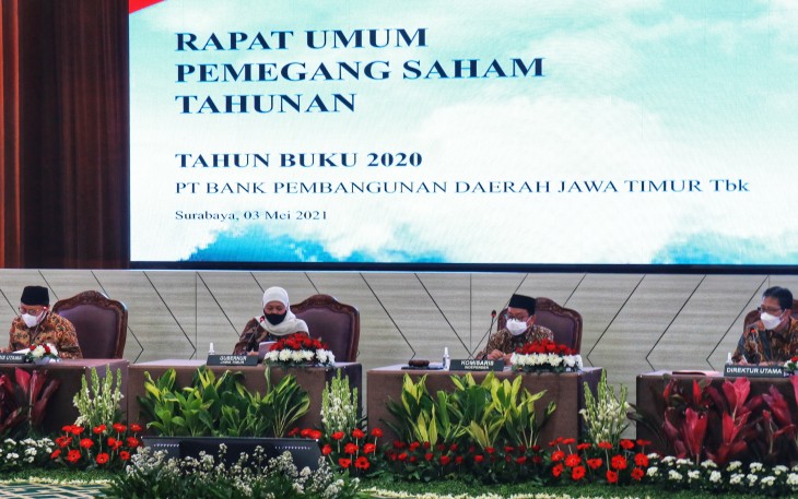 Bank Jatim Gelar RUPS