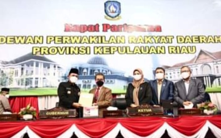Gubernur Ansar Ahmad  Sampaikan Ranwal RPJMD 2021-2026