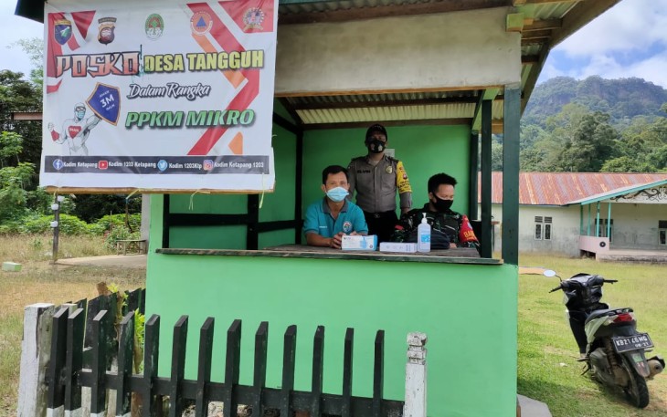 Berharap Pandemi Berakhir, Ini Kata Babinsa Sinar Kuri Kodim 1203/Ktp.