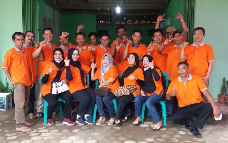 Puluhan Alumni Mts pelita Gedongtataan Tahun 1989 Adakan Reunian