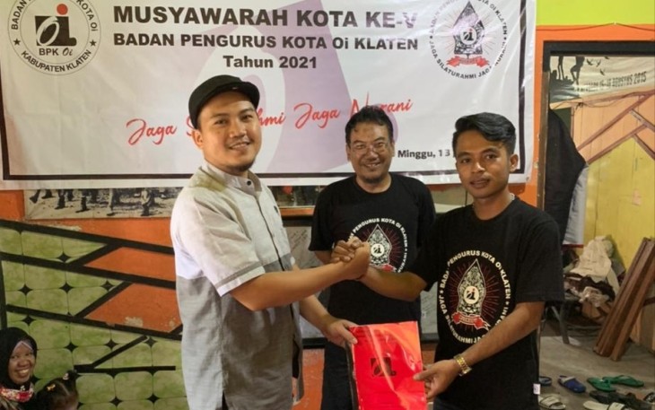 Ketua BPK Oi Klaten periode 2021 - 2025, Muhammad Maulana (kanan) (Foto : Istimewa)