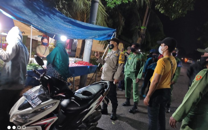 Patroli Polsek Rambutan Sisir Tempat Keramaian di Karya Jaya dan Sri Padang