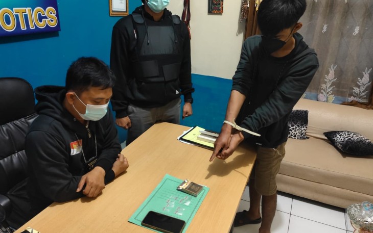 Terduga Pelaku Diamankan     