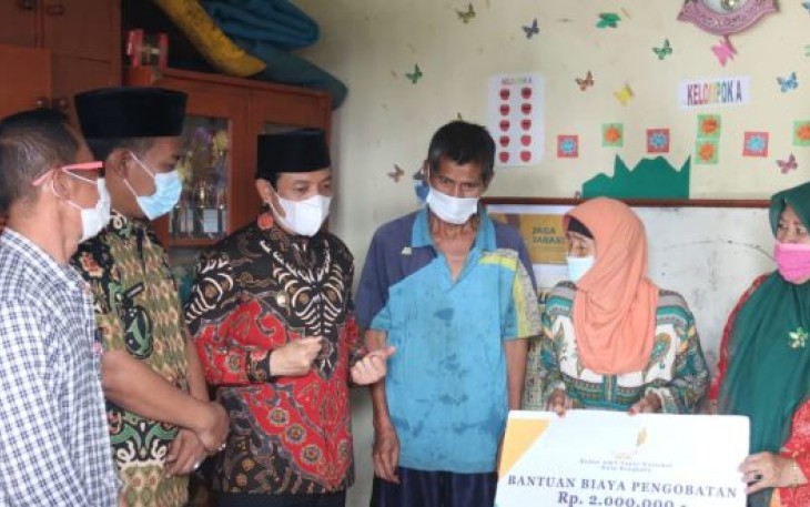  Wawali Dedy Kirim Bantuan Dari Baznas